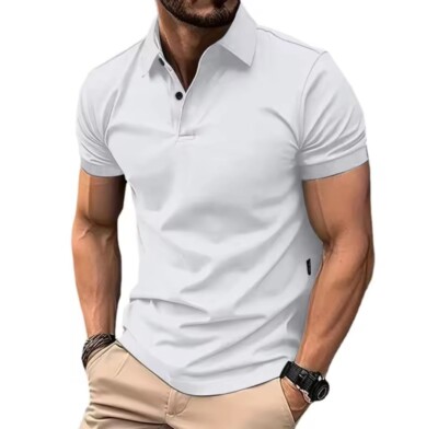 Herren Poloshirt Freizeitkleidung Kurzarm Sommer