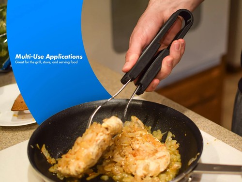 Cutlery Tong Adapter for Kitchen (Fork, Spoons ETC) PLA+ High Quality - Picture 2 of 4