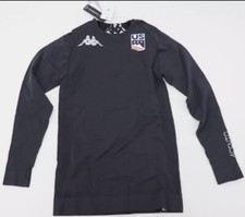 Top KAPPA 4CENTO Kombat Unskit US Drk Navy SKIN FIT unisex taglia S/XS - nuovo con scatola