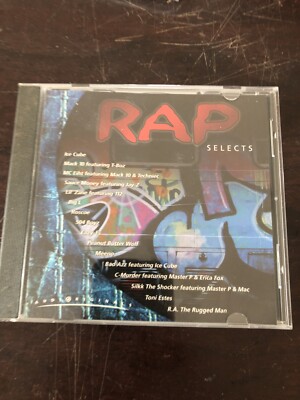 Rap Selects CD Hip Hop Ice Cube Eazy E