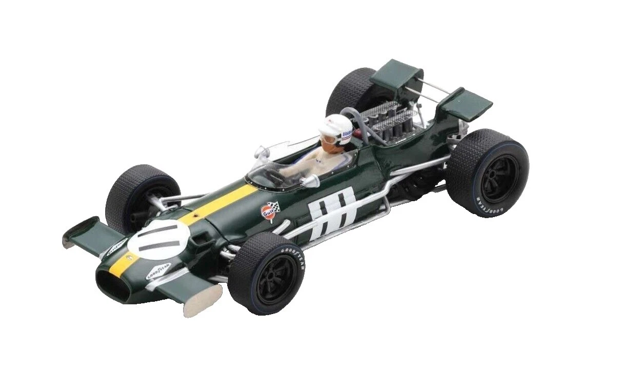 Spark 1:43 Diecast coches de Fórmula 1 1969 año del vehículo