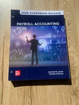 Payroll Accounting 2026 by Paulette Schirmer and Jeanette Landin Loose Leaf