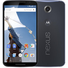 Google Motorola Nexus 6 "gut" blau Android Smartphone
