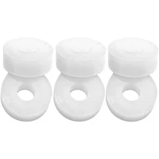 No Nuts CymRings 6-Pack Clear White