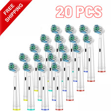 20PCS Precision Electric Toothbrush Replacement Fit For Oral Braun Brush Heads
