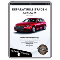 Audi A4 8W Ab 2015 Instandsetzung Dieselmotor 2,0L Reparaturhandbuch Download
