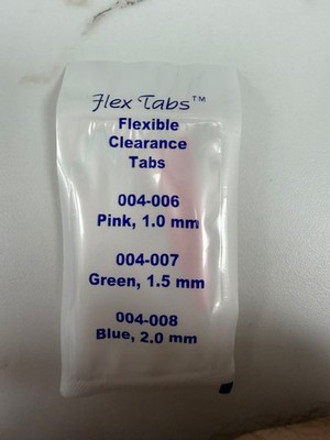Kerr Dental FlexTabs Occlusion Clearance Testing Strip 004-009