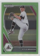2021 Panini Prizm Draft Picks Lime Green Prizm 49/75 Kyle Bradish #PDP194 1b3