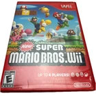 Super Mario Bros. (Nintendo Wii 2009) - No Manual - Tested Working