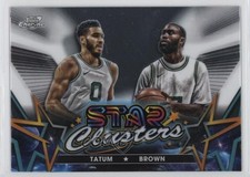 2023-24 Topps Cosmic Chrome Star Clusters Jayson Tatum Jaylen Brown #SC-9 1kh4