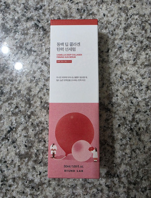 ROUND LAB Camellia Deep Collagen Firming Sun Serum SPF50+ PA++++ 50ml