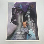 Vintage Original #2 DARTH VADER Poster STAR WARS Burger King COCA-COLA 1977 NOS