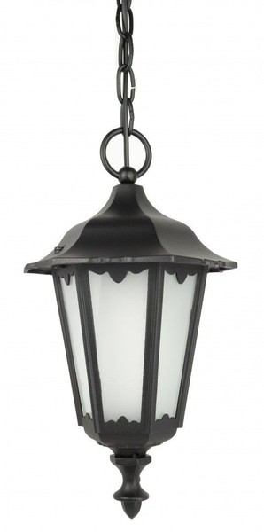 Rustikale Pendelleuchte AußEn Schwarz Aluminium Glas Blendarm IP43 AußEnlampe-image