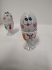 2 Vintage Anthropomorphic Mug People Egg Cup Salt & Pepper Shakers — photo 8