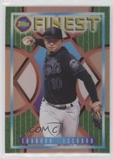 2022 Topps Finest Flashbacks Rose Gold Refractor 14/15 Eduardo Escobar #70 0m4q