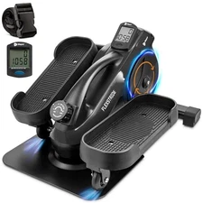 Lifepro Elliptical Under Desk Exercise Machine – Magnetic Resistance, LCD Disply