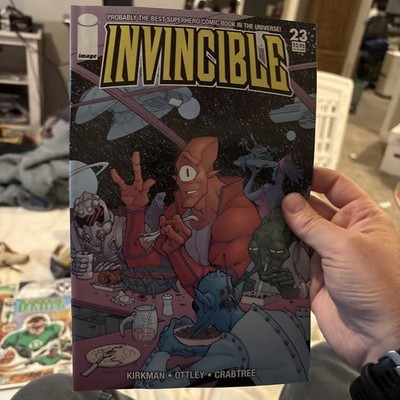 Invincible #23 1st Appearance Of Thaedus And Lucan Image Comics 2005.