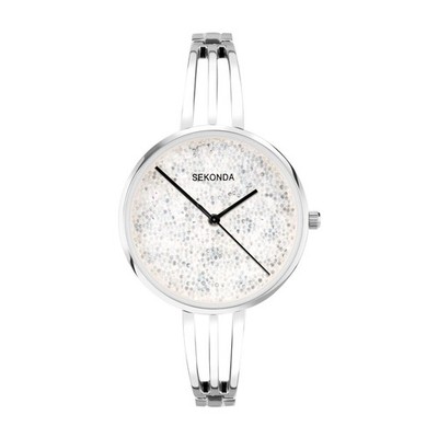Sekonda Damenuhr 34 mm Stardust Sparkle 34 mm silber Modell 40590