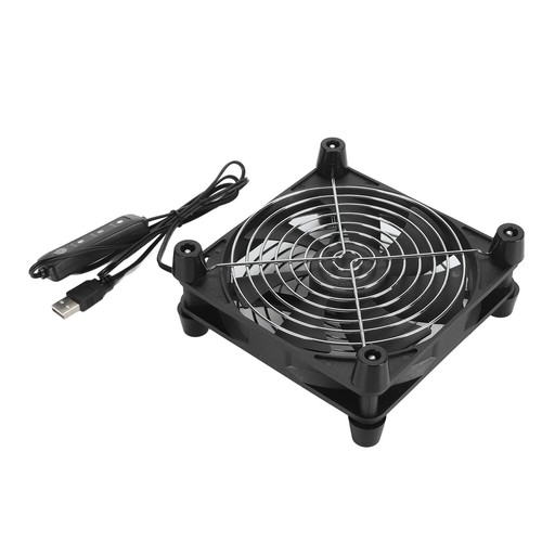 140mm Computer Fan 3 Speed 5V USB Powered 2800RPM Portable Computer Case Cool FY - Afbeelding 17 van 24