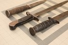 US Army, USMC, etc. WWII Trench / Modified Bayonet / Fighting Knife Grouping Lot — photo 7