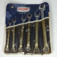 Vintage Proto Challenger Sae 6 Piece Set Combo Wrench 6150 Usa Vintage Proto Challenger Sae 6 Piece Set Combo Wrench 6150 Usa