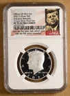 2021 Proof Kennedy Silver Half Dollar NGC PF 70 Ultra Cameo