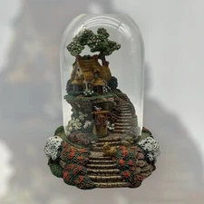 Franklin Mint Wishing Well Cottage by Violet Schwenig Limited Edition A274 Vtg