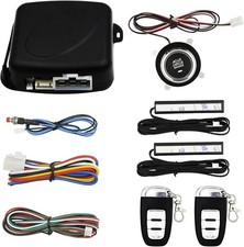 Passive Keyless Entry Car Alarm System PKE Engine Starter Push Button,Universal