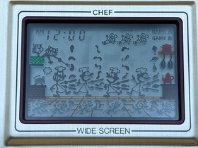 Nintendo Game & Watch CHEF FP-24 1981 Near Mint In Box