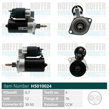 Démarreur Porsche 914