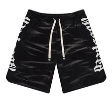 Godspeed Courtside Shorts Black Tie Dye Size Medium