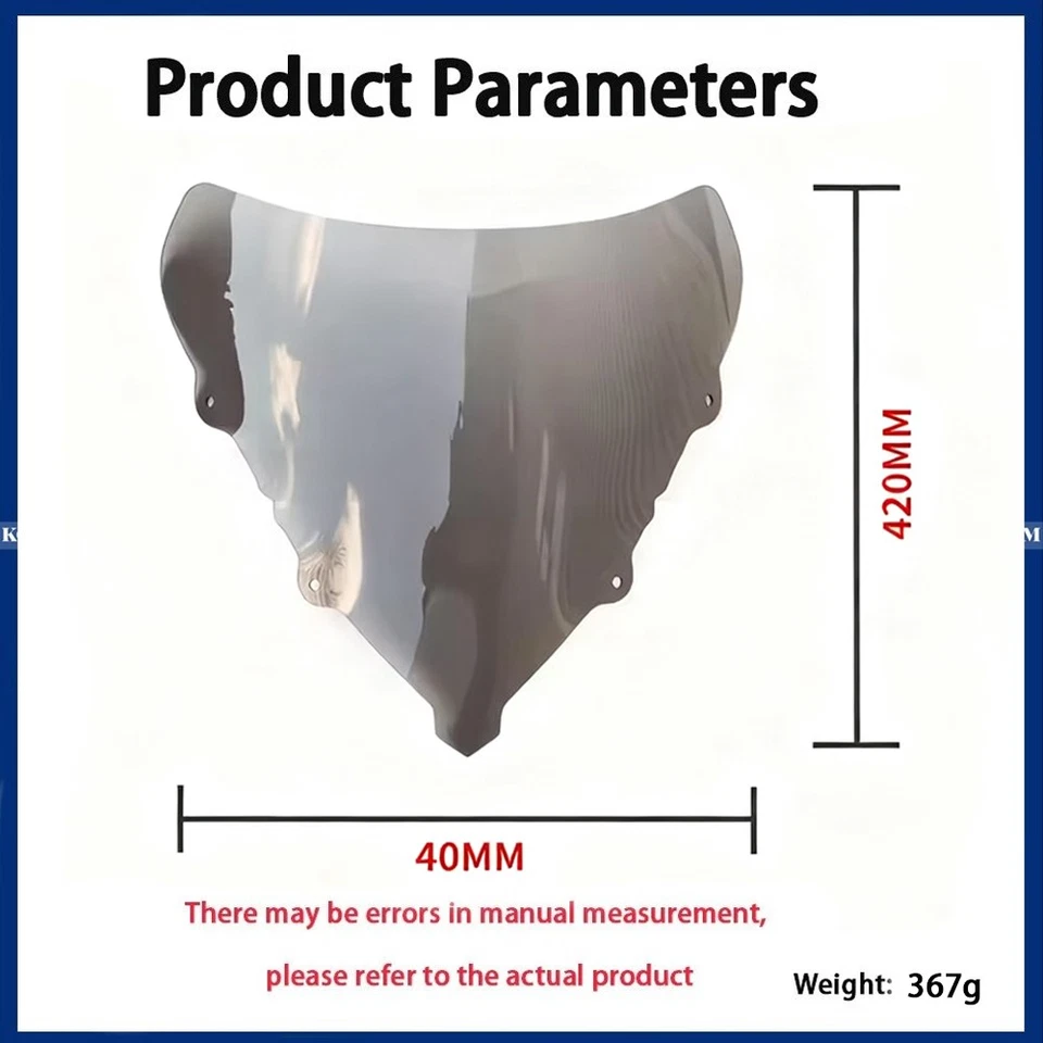 Nuevo parabrisas para BMW K40 K1200S 2003-2009 K1300S 2008-17 Foto 3 de 4