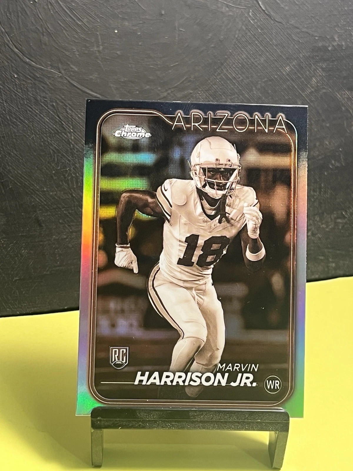 2024 Topps Chrome - Rookies Marvin Harrison Jr. #204 Sepia Refractor (RC)
