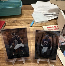 Panini Roquan Smith Chicago Bears Rookie Card Lot (2) 2018 Select #39 #195