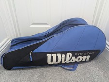 Wilson Pro Staff Tennis Racquet Bag (Holds 12) Royal Blue