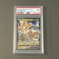 Pokemon TCG: Dragonite V SWSH235 Sword & Shield Promo PSA 9 Pokemon GO Stamp on eBay