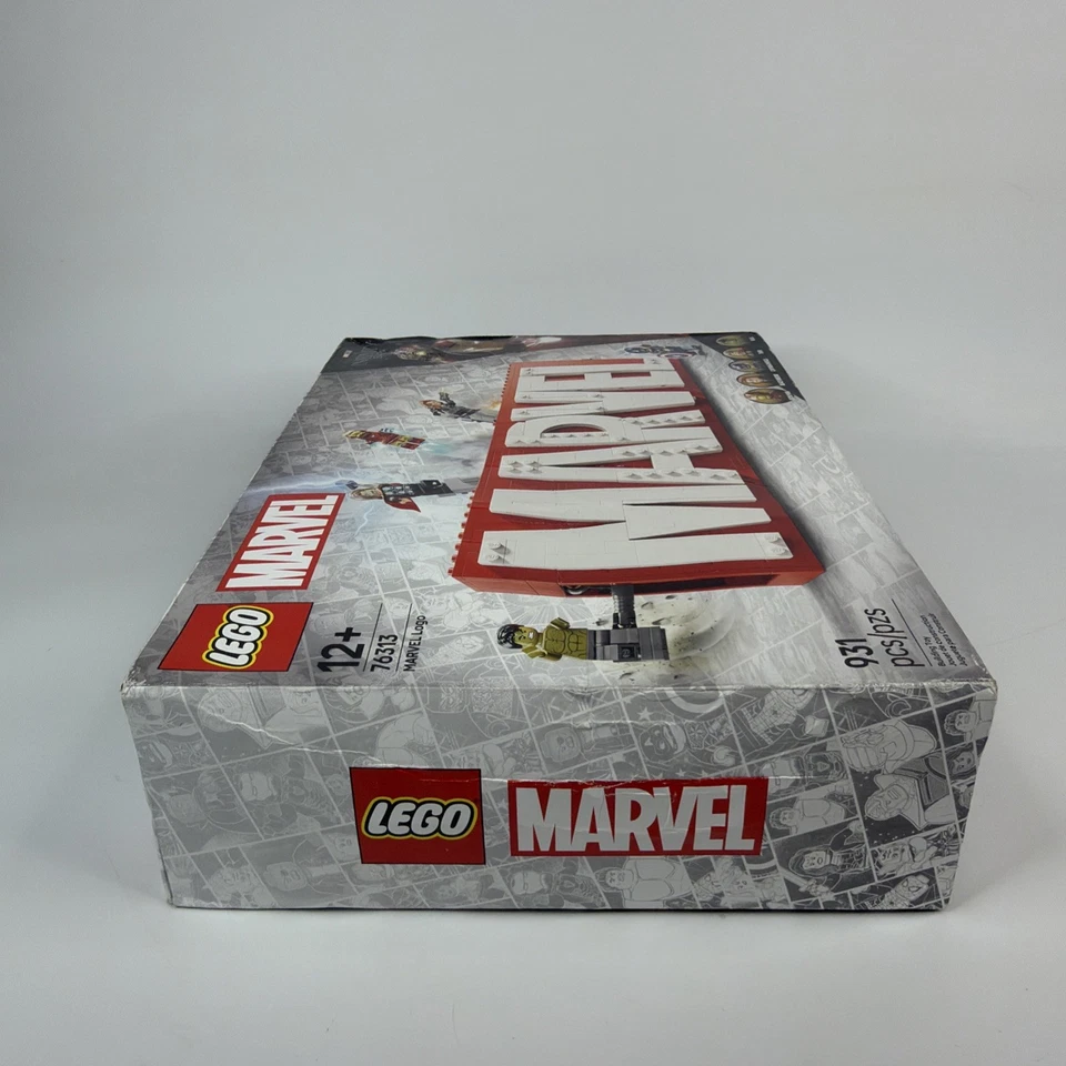 LEGO MARVEL SUPER HÉROES: LOGO MARVEL Y MINIATURAS (76313) Nuevo Precintado C Detalles Foto 4 de 4