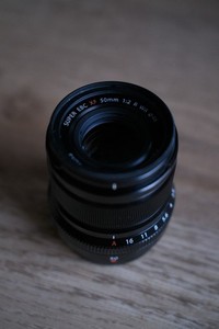 Fujifilm Fujinon XF 50mm F/2.0 WR Lens - excellent condition + UV filter