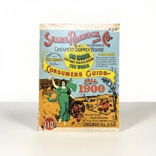 Vintage 1970  Sears Roebuck And Co. Consumers Guide Fall 1900 Catalogue No. 110