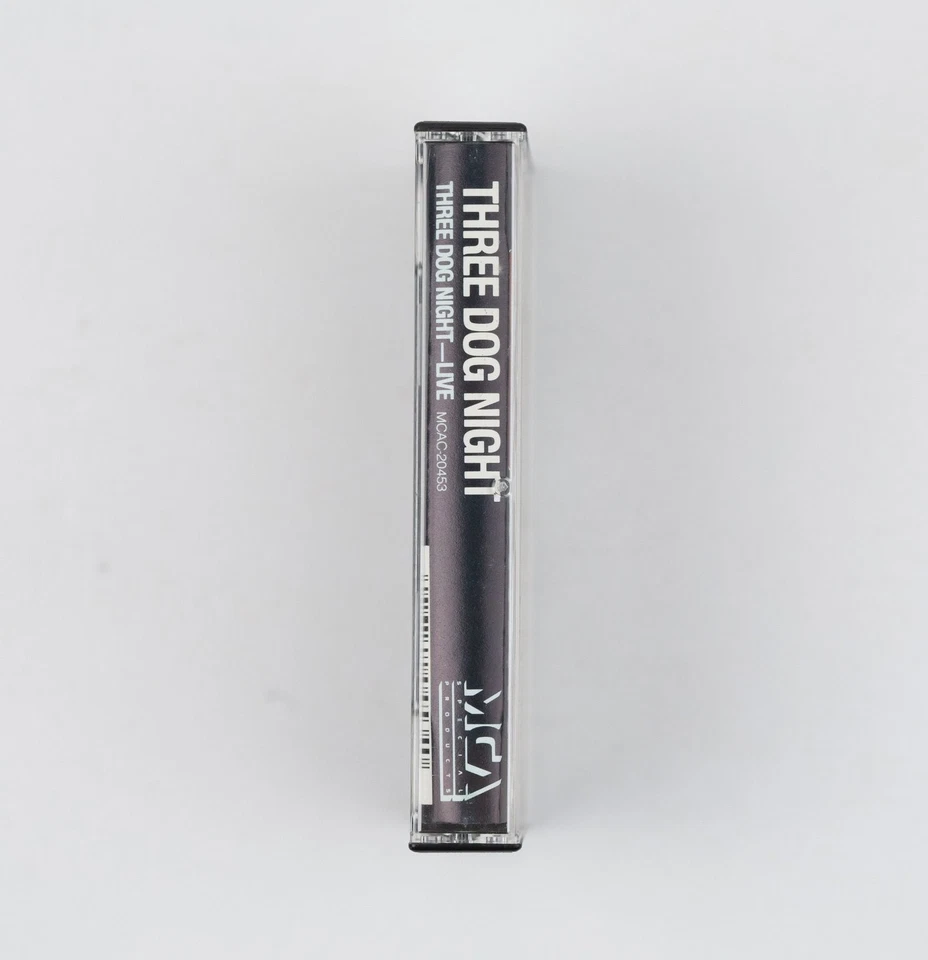 Three Dog Night Live Cassette 1988 MCA Records MCAC-20453 - Image 4 of 4