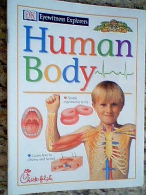 dk eyewitness explorers human body, chick-fil-a, 1988 paperback edition