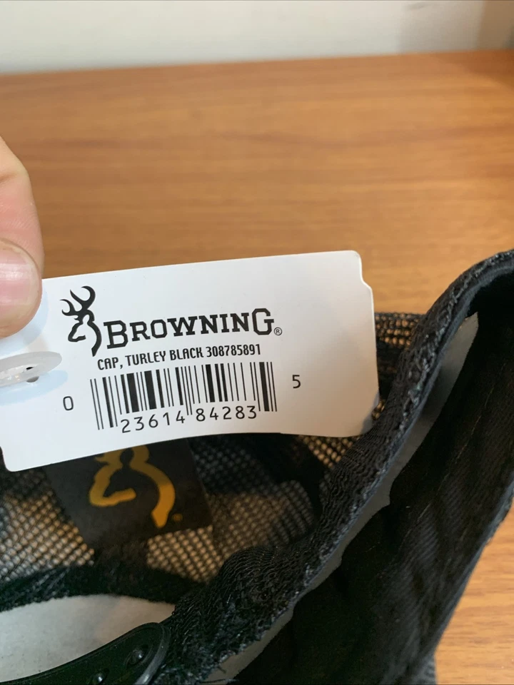 BROWNING Turley Black Cap Hat - Image 3 of 3