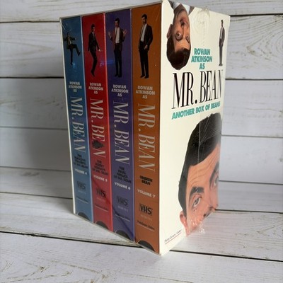 Mr. Bean 4 VHS Movie Set Sealed Volumes 4-7