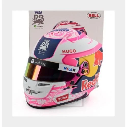 1:2 MINI HELMET Bell Helmet Casco F1 Liam Lawson #30 Season 2025 MH4100417 - Immagine 2 di 2