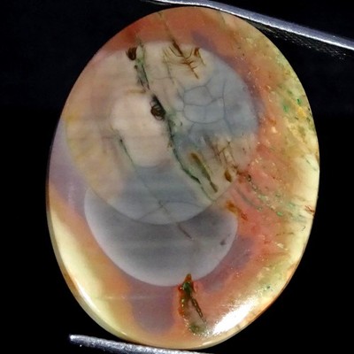 26.10Cts 100% Natural Imperial Jasper Oval Cabochon Gemstone 24X31X4MM