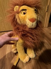 Applause Disney  s The Lion King Adult Simba Plush 1994 17  USED