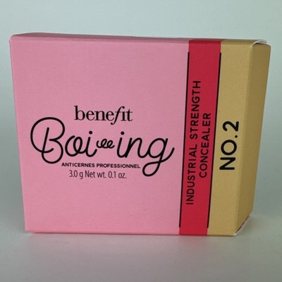 *SEALED IN BOX* BENEFIT Boi-ing Industrial Strength Concealer No.2 Full Size