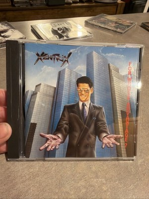 Xentrix For Whose Advantage? RO93662 RARE ORIGINAL CD THRASH Europe & UK