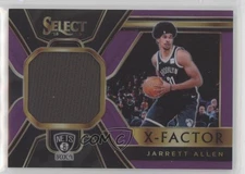 2018 Panini Select X-Factor Memorabilia Purple Prizm /99 Jarrett Allen #XF-JAL