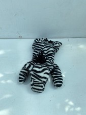 Zebra Beanie Baby Toy - Ziggy Zebra - Ty Toy